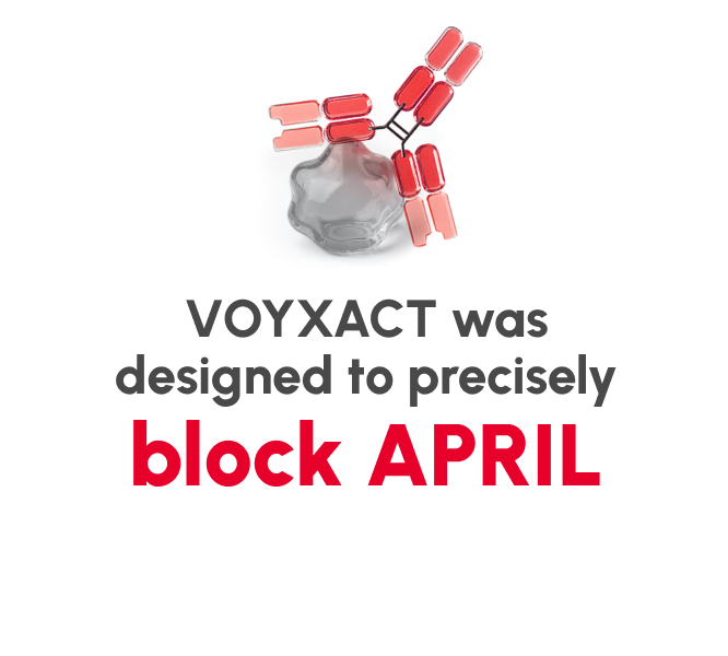VOYXACT MOA button